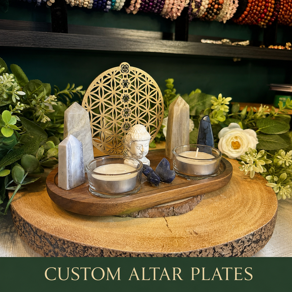 Custom Altar Plates