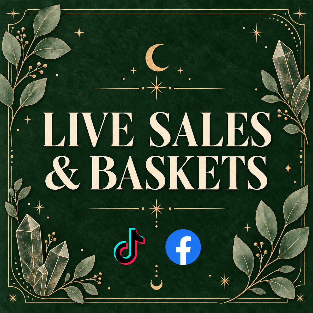 Live Sales & Baskets - TikTok/Facebook