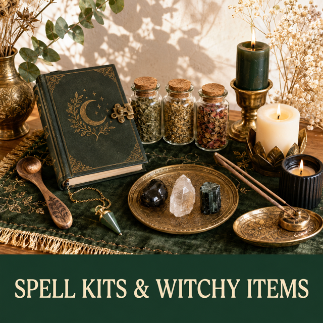 Spell Kits and Witchy Items