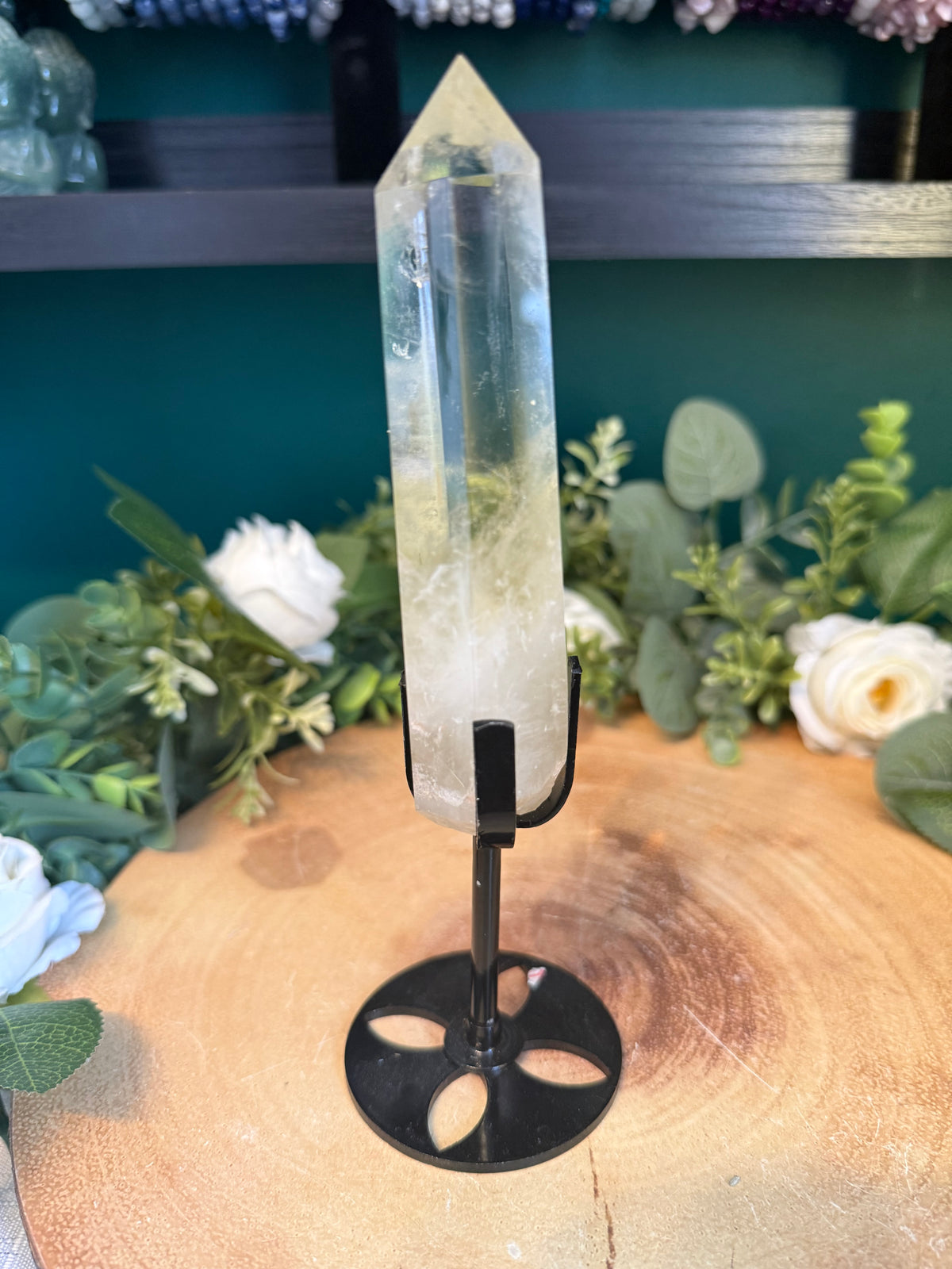 Citrine Point with Display Stand – 203g