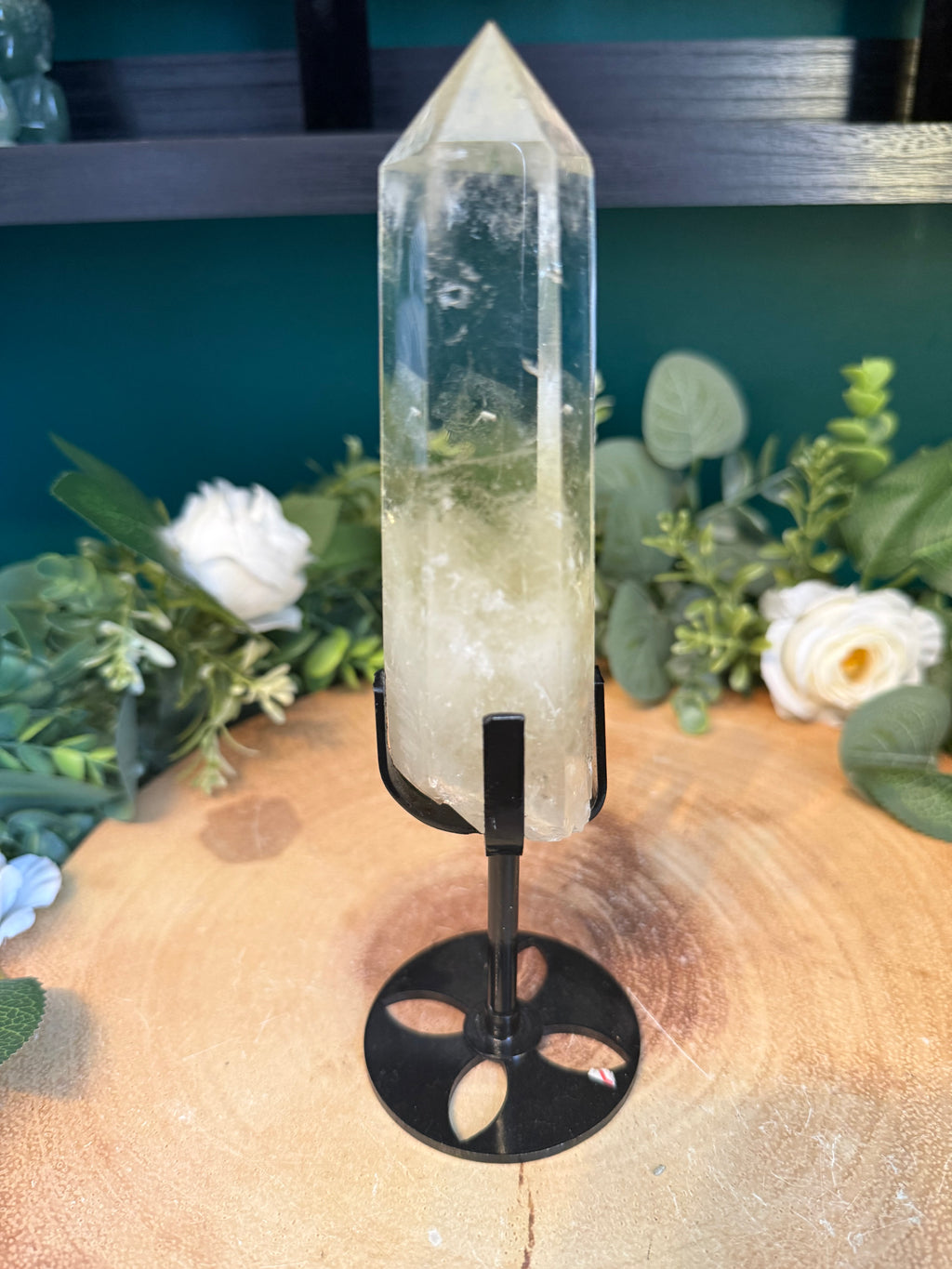 Citrine Point with Display Stand – 203g