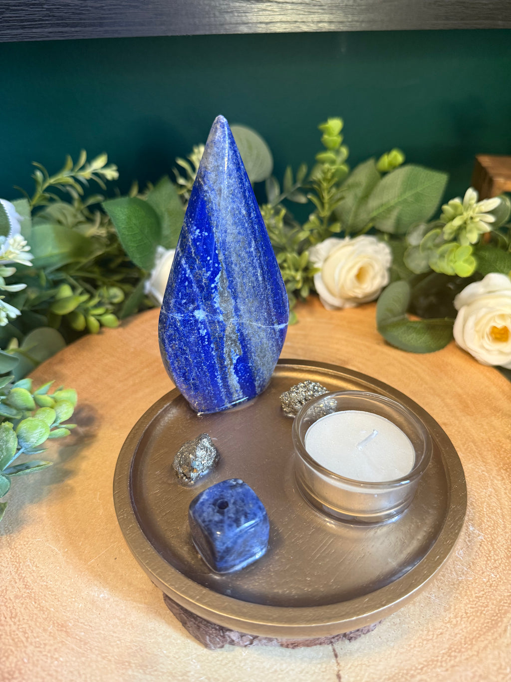 Truth, Confidence & Clarity Mini Altar Plate