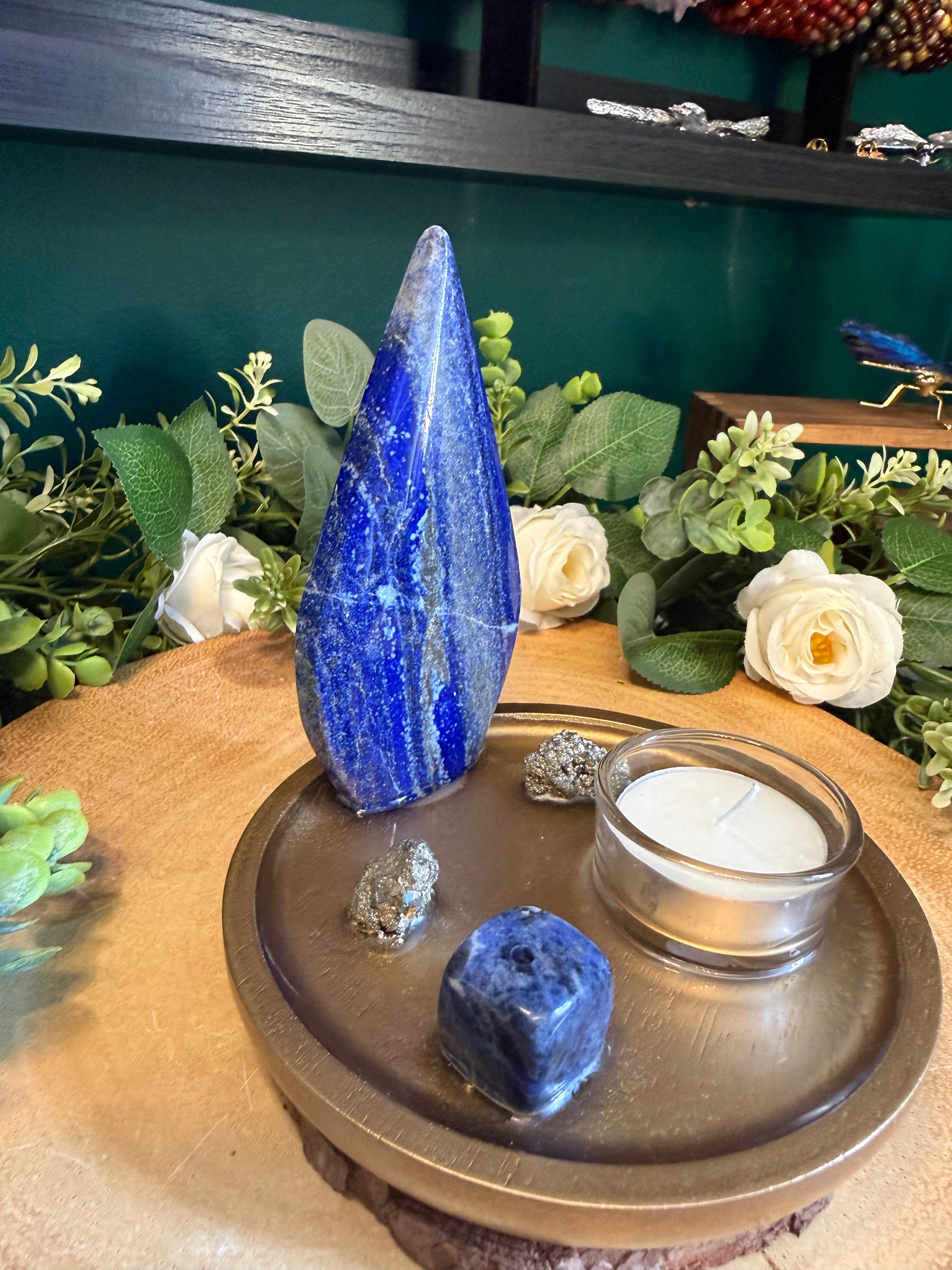 Truth, Confidence & Clarity Mini Altar Plate