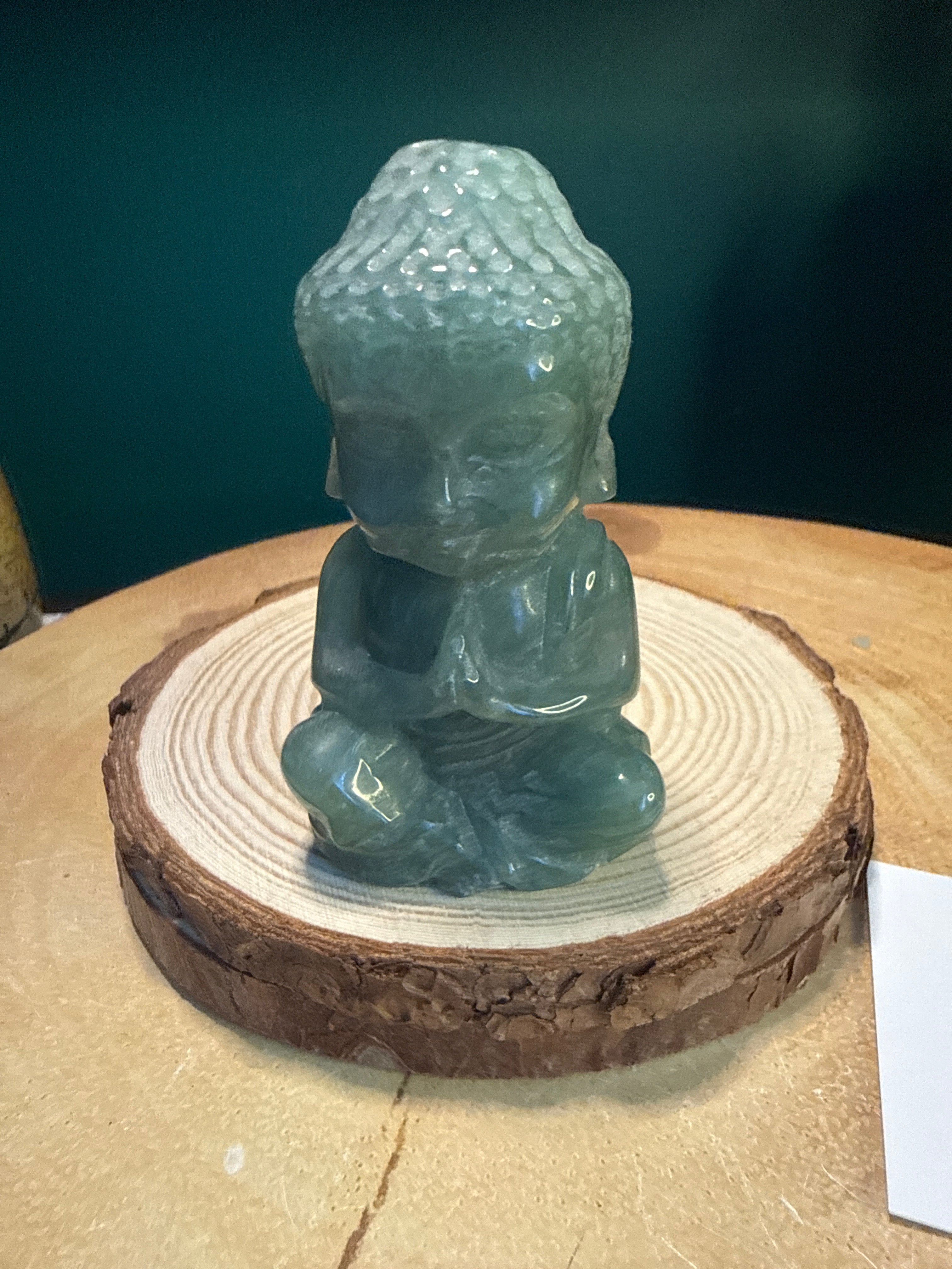 Green Aventurine Buddha